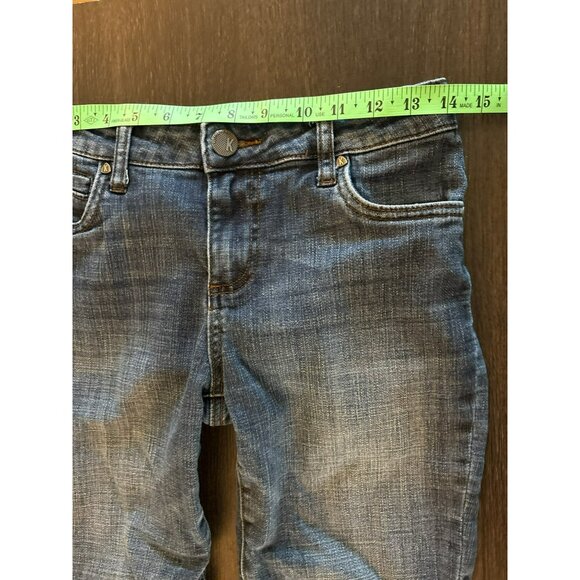 Kut From The Kloth Catherine Boyfriend Blue Denim Jeans Size 2 - Picture 8 of 10